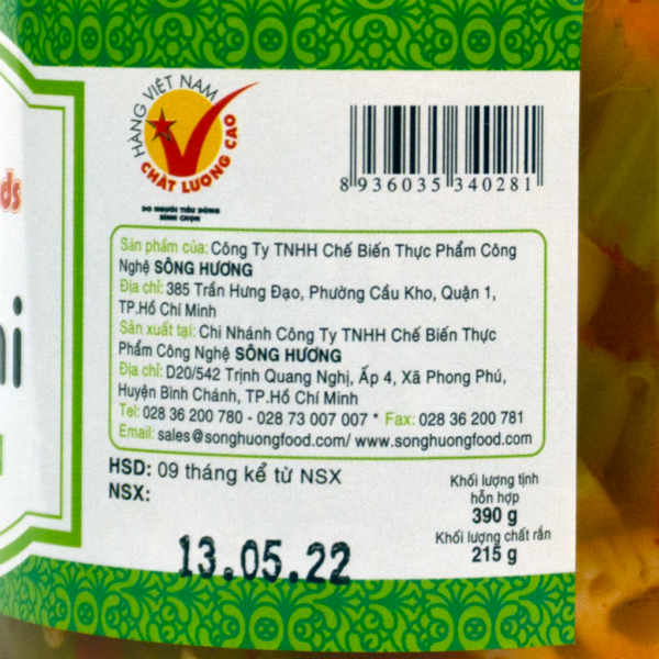 Kim Chi Sông Hương Foods